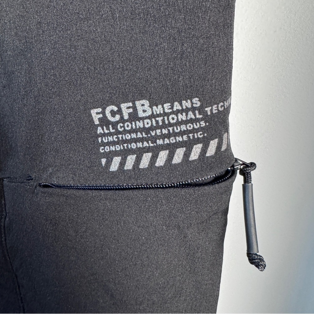 Alexander K Techwear Jogger Pants Men 32 Black Belted Utility Zip Pocket Belt - Picture 4 of 13